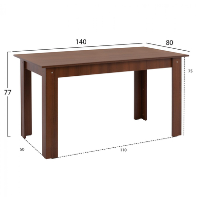Tavolinë kuzhine Kelvin 140×80 "HM2429.04"