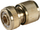 Брз спојувач за градина Greenmill GB1010C, бронза, 1/2"