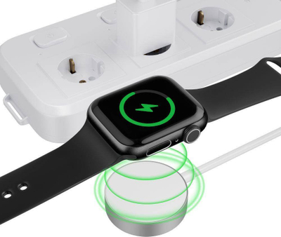 Karikues magnetik për Apple Watch Tech-Protect UltraBoost, USB-C, 120cm, i bardhë