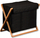 Kuti rrobash KESPER Laundry Box, me kapak, 60L, e zezë