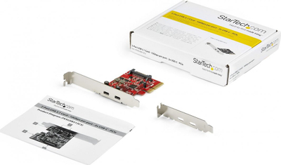 Kartë PCIe USB 3.1 Startech PEXUSB312C3, 2x USB-C, 10Gbps