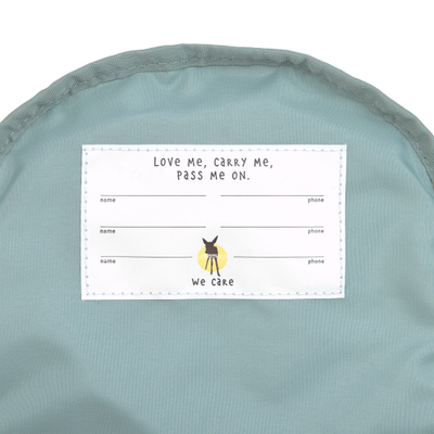 Çantë shpine për fëmijë Lässig Tiny Backpack Outdoor Rainbow, poliestër i ricikluar, e papërshkueshme nga uji, lejla pastel
