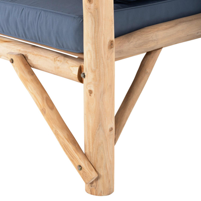 Sofa e jashtme me hije Alkior (HM6110), kaltër