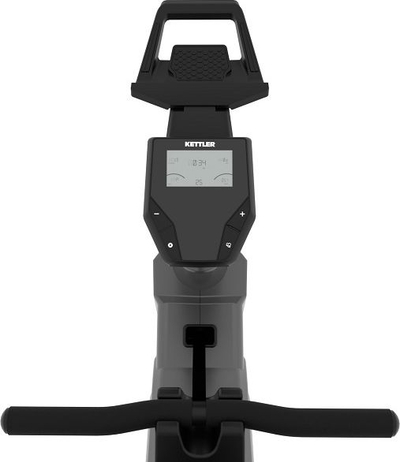 Makineri varkarie me magnet Kettler Axos Rower 2.0, kompjuter LCD, kapacitet 120 kg, gri