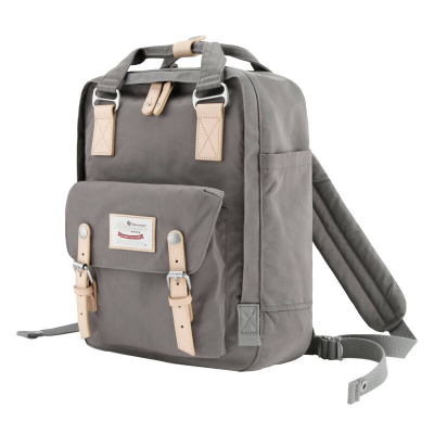 Çantë shpine Himawari 188L, për laptop 14", e hirtë