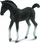 Figurinë kafshe Collecta Black Foal Walking, mëz i zi në ecje
