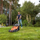 Електрична косилка за трева Black&amp;Decker BEMW471ES-QS, 1600W, 38cm, портокалова