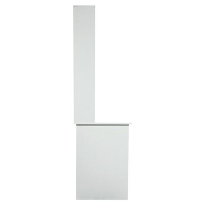 Tavolinë pune STATUS, me rafte, 120×55×182 cm HM2032.03, bardhë