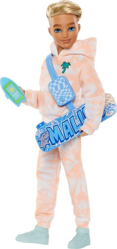 Kukull Barbie Ken Dream Besties JDD75, 9 aksesorë, trup i artikuluar, flokë biondë