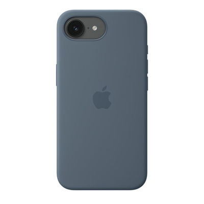 Apple iPhone 17e Silicone Case with MagSafe, Anchor Blue