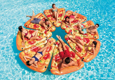 58752 PIZZA SLICE MAT 1.75mx1.45m