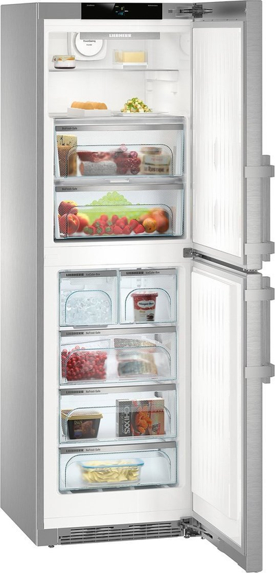 Frigorifer me ngrirës Liebherr Premium SBNes 4285, kombinim me ngrirës poshtë, inox