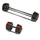 Set shtange dhe hantele HMS SGR40 PRO, peshë që e çon vetë 43.5 kg, 2 në 1, i zi me të kuqe