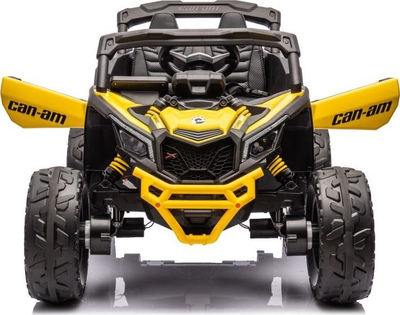 Makinë elektrike Lean Cars Can-Am DK-CA003, 4x4, e verdhë