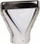 Grip Bosch 1609390452, gryke e sheshtë 75mm, për pistoletë ajri të nxehtë, ngjyrë argjendtë