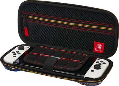 Заштитна кутија PowerA Mario Kart за Nintendo Switch Lite OLED, капацитет 9 игри, шарена