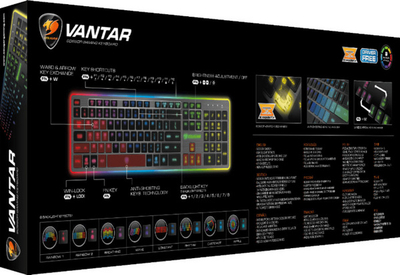 Tastierë Cougar Vantar, US