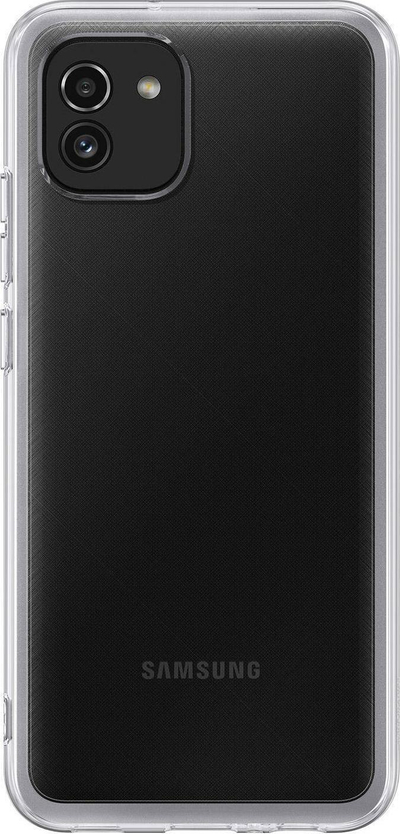 Mbrojtëse telefoni Samsung Soft Clear, Galaxy A03, e butë, transparente