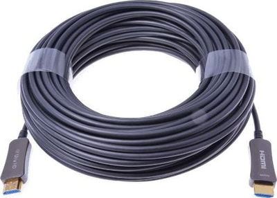 Kabllo HDMI PremiumCord KPhdm2x20, 20m, 4K 60Hz, e zezë
