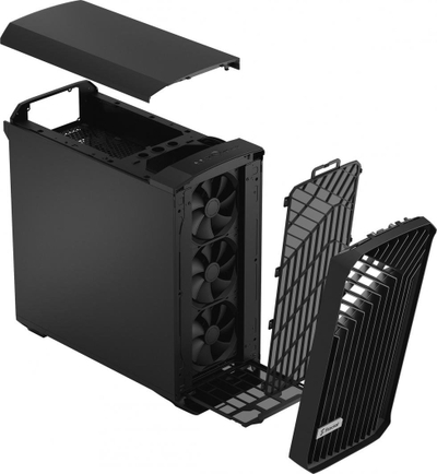 Kasë kompjuteri Fractal Design Torrent Solid (FD-C-TOR1A-05), e zezë