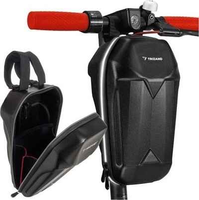 Çantë për trotinet Trizand 25205, 5L, e papërshkueshme nga uji, e zezë