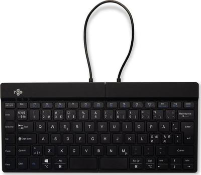 Tastierë R-GO Tools, wireless, Nordic, e zezë