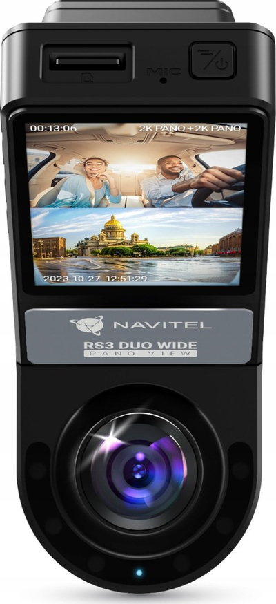 Kamerë për makinë Navitel RS3 Duo Wide