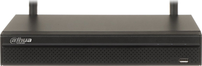 Regjistrues rrjeti Dahua NVR1104HS-W-S2, 4 kanale, WiFi, i zi