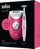 Epilator Braun Silk épil Series 3 3 202, 20 pinceta, me Bikini Trimmer, i bardhë