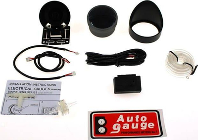 Manometër vakumi Auto Gauge SM, 52mm, universal, i zi
