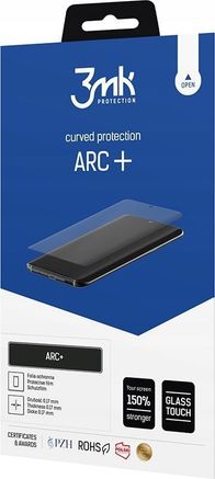 Film mbrojtës 3MK ARC+ Fullscreen për Oppo Reno 13, vetë-rigjenerues, transparent