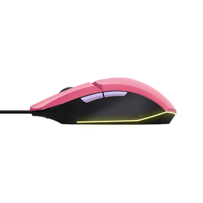 Maus TRUST GXT 109 FELOX, 400 DPI, USB, rozë