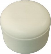 Kapak për tub Akces SIGMA LI, 32 mm, PP, i zi