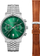 Set për meshkuj TRUSSARDI T-Inedito R2453174001, orë dore + rrip