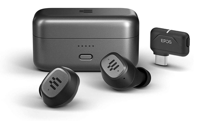 Kufje wireless EPOS By Sennheiser GTW 270 Hybrid, in-ear, USB-C/Bluetooth, të zeza