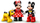 Lodra LEGO Duplo Mickey & Minnie Birthday Parade 10941, set ndërtimi treni festues, për fëmijë