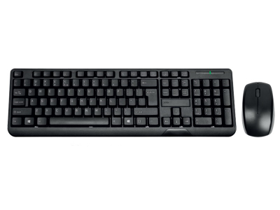 Set tastierë dhe maus Tracer Keybox II RF Nano, 2.4 GHz, i zi