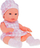 Kukull bebe Jokomisiada Newborn ZA5007, me shportë dhe lepurush, rozë
