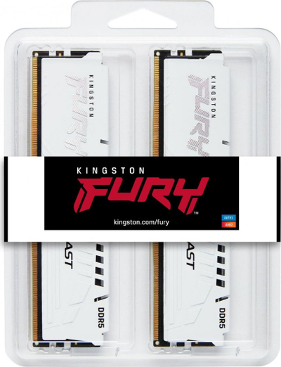 Memorie Kingston Fury Beast, DDR5, 32 GB, 6000 MHz, CL30, KF560C30BWEK2-32