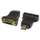Adapter video M-CAB, HDMI në DVI, i zi