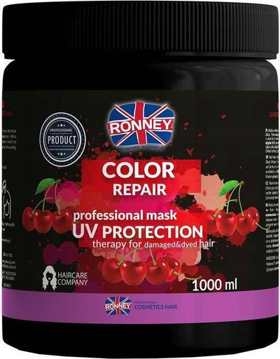 Maskë flokësh Ronney Color Repair, për flokë të ngjyrosur dhe të dëmtuar, 1000ml