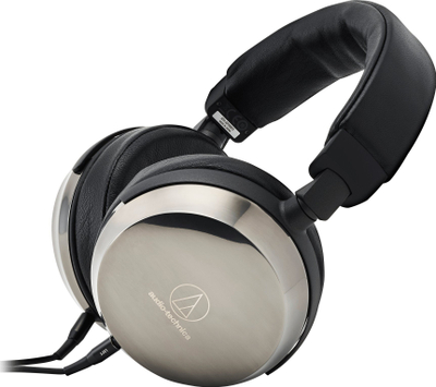 Kufje mbi vesh Audio Technica ATH AP2000TI, të mbyllura, Hi Res, argjend metalik