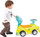 Lodër makinë Dolu Toddler Step Car 4 in 1, ride on dhe lëkundëse, mbi 1 vjeç, shumëngjyrëshe
