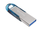 USB SanDisk Ultra Flair, 64GB, USB 3.2, blue silver