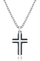 Qafore për meshkuj Viceroy Cross Magnum 15152C09000, e argjendtë/ e zezë