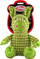 Lodër pelushi për qen Aqua Nova DOG LIFE STYLE Green Pig, me fishkëllimë, jeshile