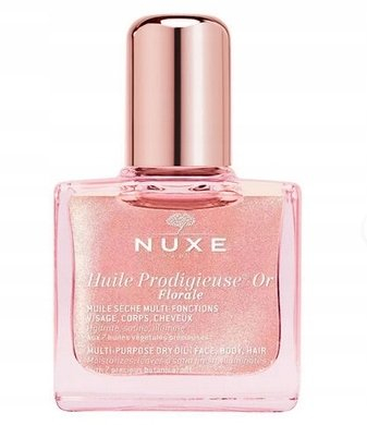 Vaj i thatë shumëfunksional NUXE Huile Prodigieuse Florale, 10 ml, për fytyrë, trup edhe flokë