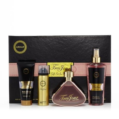 Set Armaf Tres Jour For Women - EDP 100 ml + sprej deodorant 50 ml + locion trupi 100 ml + sprej trupi 250 ml
