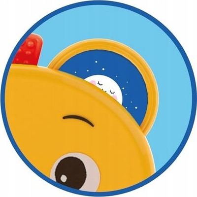 Lodër Montessori Clementoni Busy Baby Bear 17856, aktivitet shqisor, 12m+, e verdhë