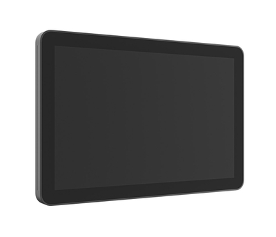 Panel planifikimi Logitech Tap Scheduler, ekran me prekje, lidhet me kalendarë, ngjyra grafit